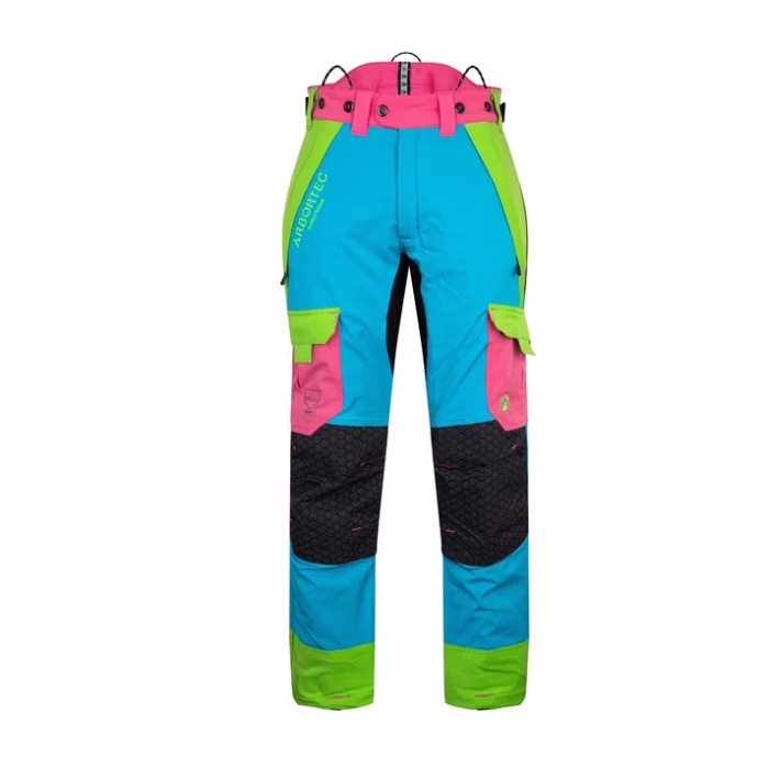 at4062eu arbortec vented chainsaw trousers design a class 1 aqua multi 8173976