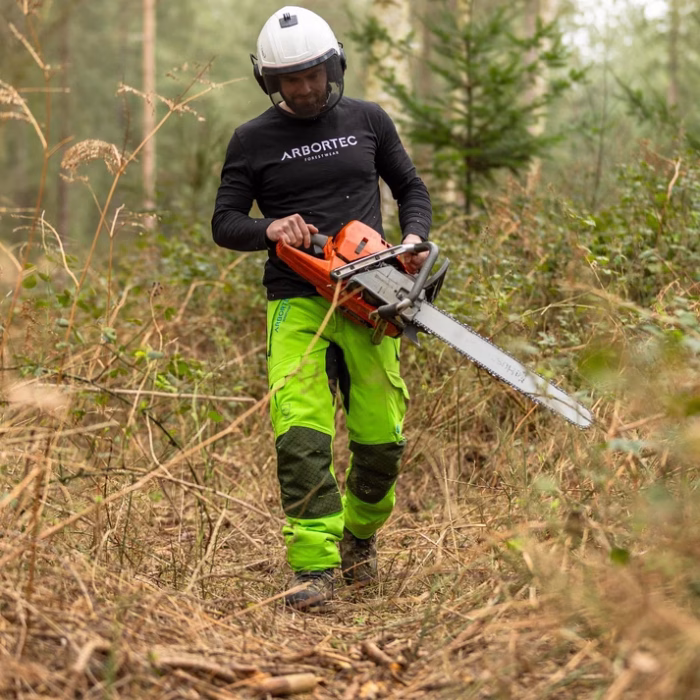 arbortec breatheflex pro vented pantaloni con protezione antitaglio per motosega