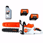 stihl msa 220 c b 35 cm “centennial” 2 catene di scorta, 1 litri olio catena e 2 batteria ap 300 s