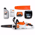 stihl msa 220 c b 35 cm “centennial” 2 catene di scorta, 1 litri olio catena e 2 batteria ap 300 s