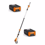 stihl potatore telescopico hta 160 con 2 batterie ap 200 s