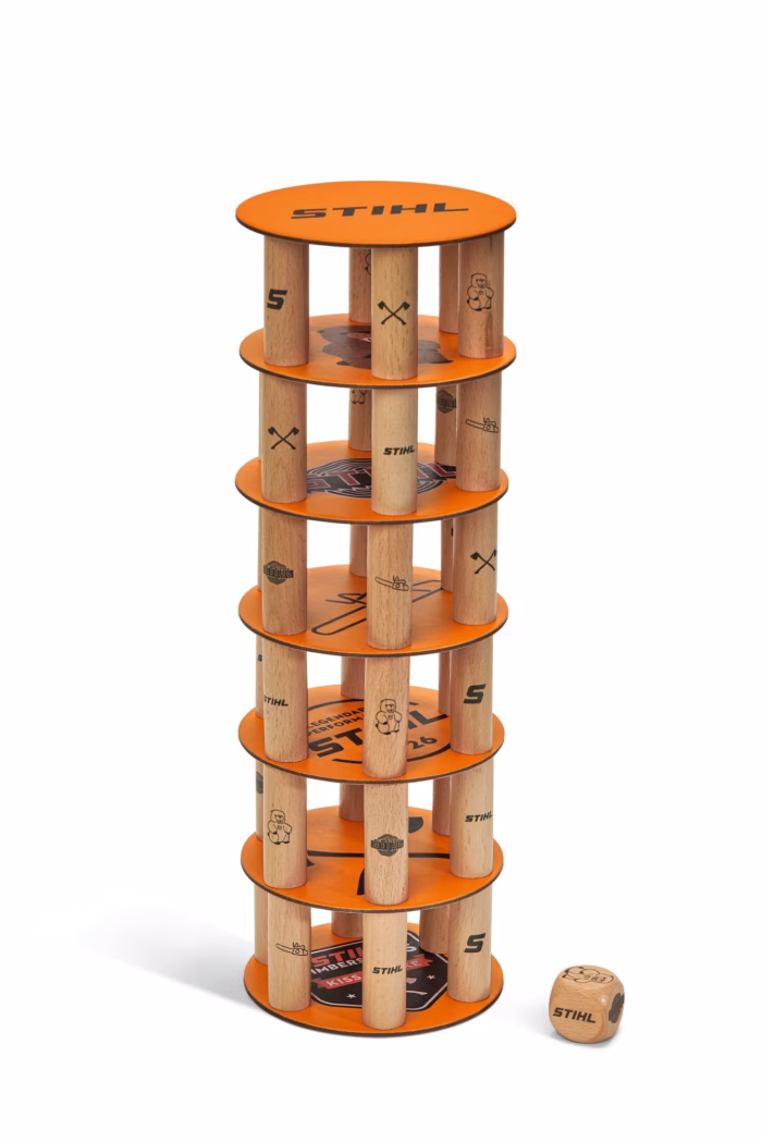 gioco per bambini torre impilabile stihl