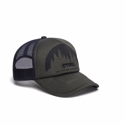 cappellino padded dark olive