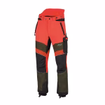 Pantaloni antitaglio PSS X-treme Breeze rosso neon/verde