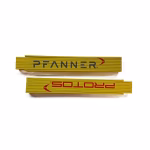 pfanner holzgliedermaßstab 2m, farblos, einh