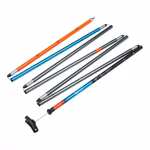 ortovox probe alu 280 aluminium silver 280cm