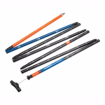 ortovox probe carbon 240 short carbon silver 240cm