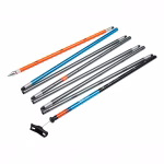 ortovox probe alu 320+ aluminium silver 320cm