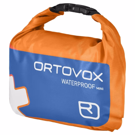 ortovox first aid waterproof mini shocking orange diverse