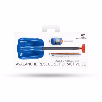 ortovox rescue set diract voice blue ocean none