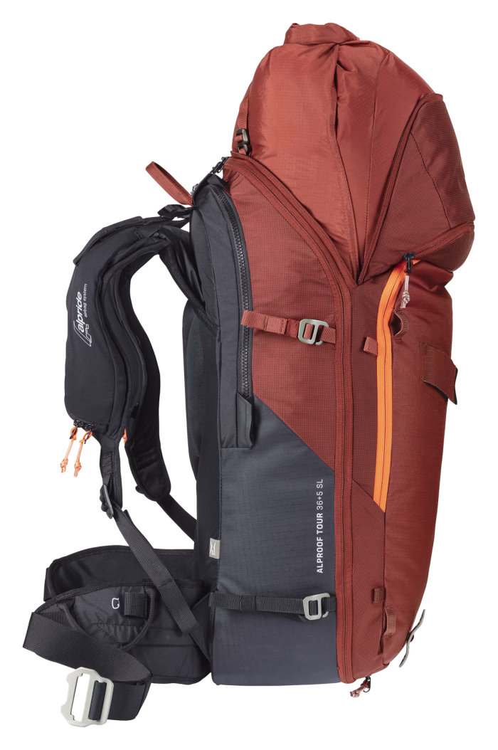 deuter alproof tour 36+5 sl redwood black m