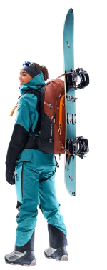 deuter alproof tour 36+5 sl redwood black m
