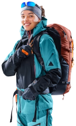 deuter alproof tour 36+5 sl redwood black m