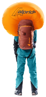 deuter alproof tour 36+5 sl redwood black m