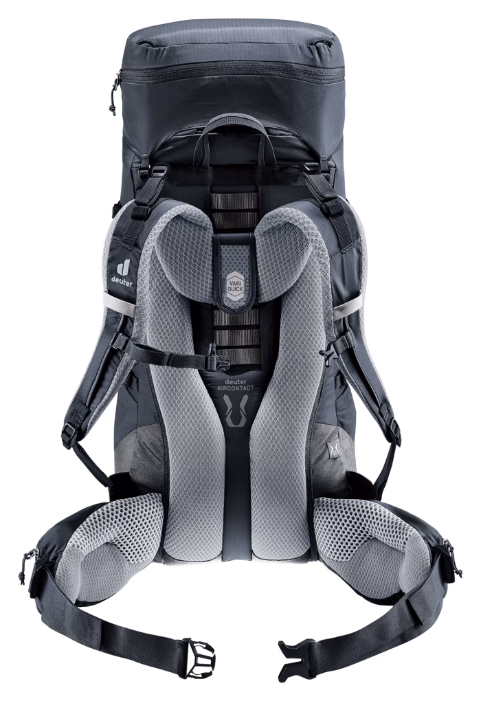 deuter aircontact lite 35 + 10 sl black graphite s l