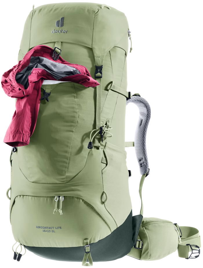 deuter aircontact lite 45 + 10 sl grove ivy s l
