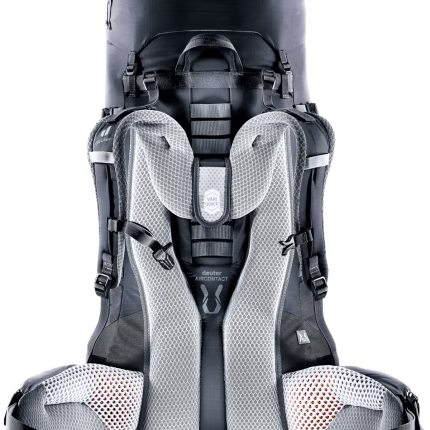 deuter aircontact lite 45 + 10 sl black graphite s l