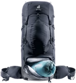 deuter aircontact lite 45 + 10 sl black graphite s l