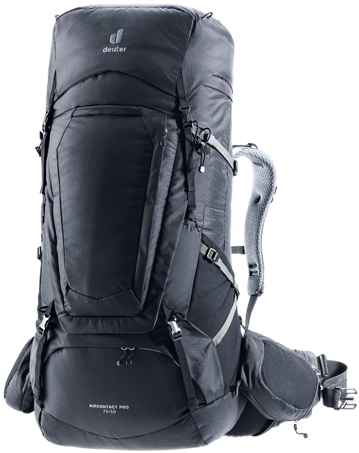 deuter aircontact pro 75+10 black s l