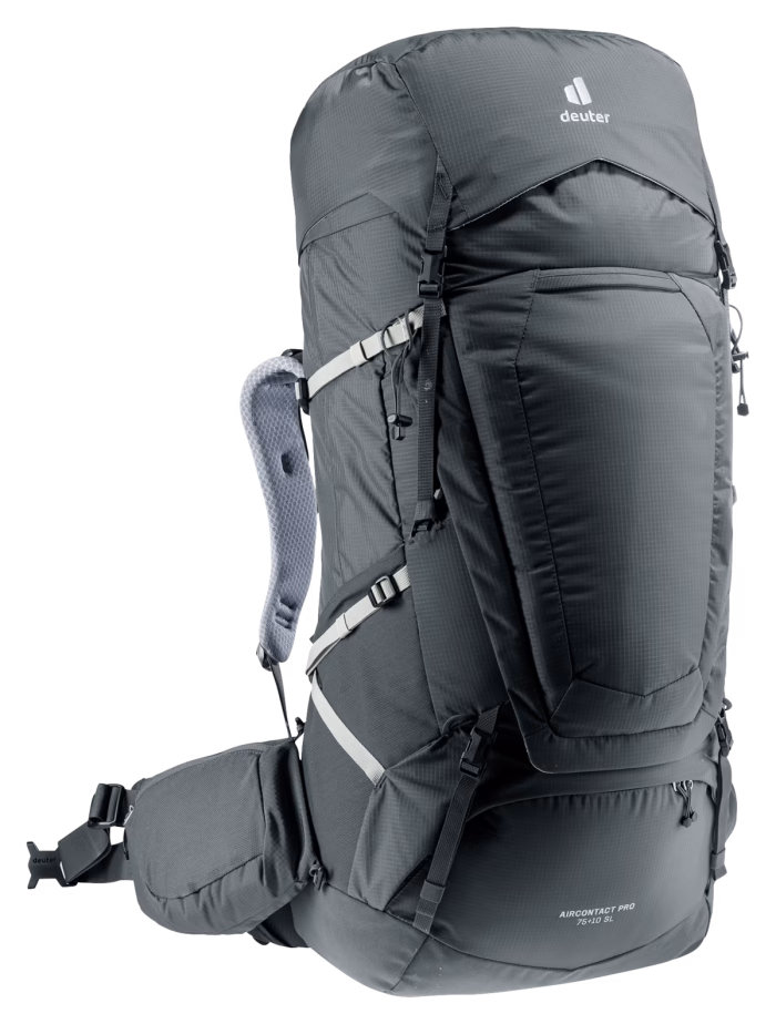deuter aircontact pro 75+10 sl graphite s l
