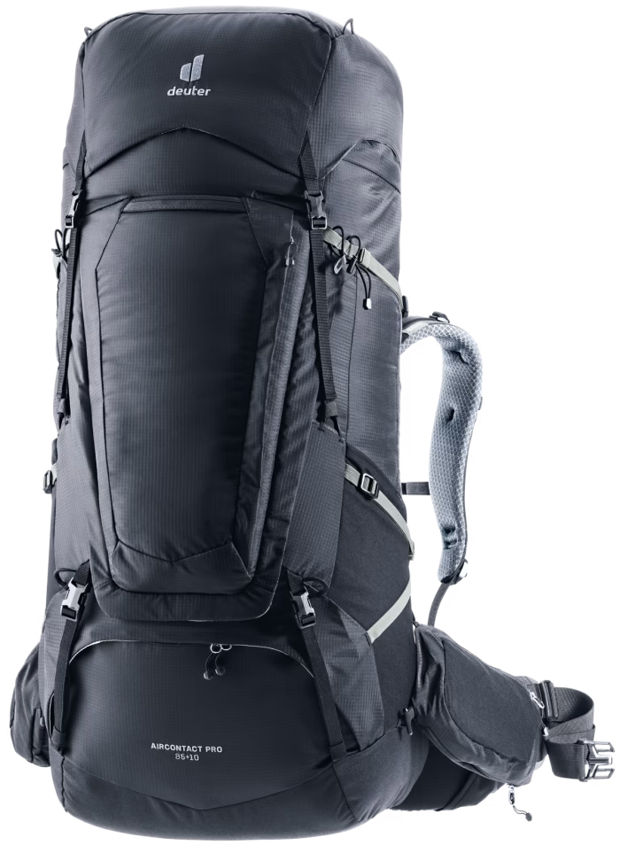 deuter aircontact pro 85+10 black s l