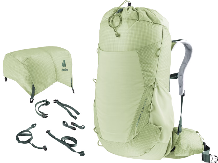 deuter aircontact ultra 35+5 sl mineral ivy s l