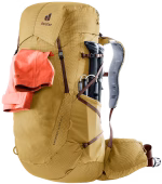 deuter aircontact ultra 40+5 savanna raisin s l