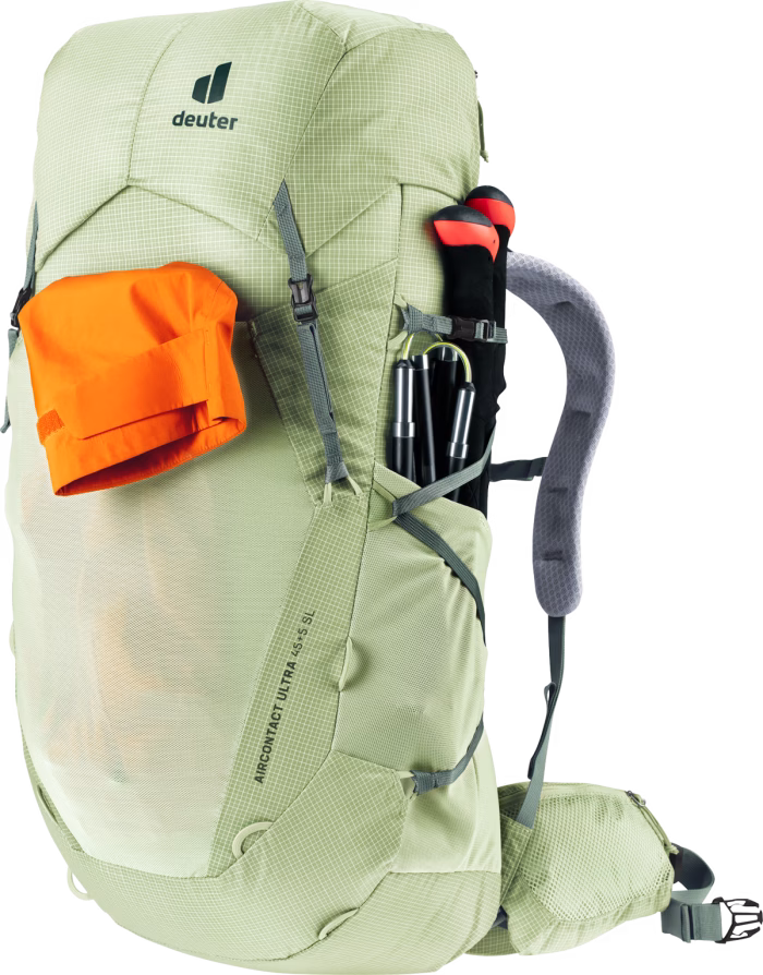 deuter aircontact ultra 45+5 sl mineral ivy s l