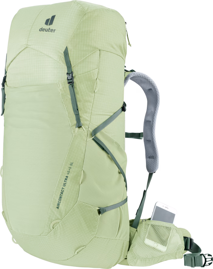 deuter aircontact ultra 45+5 sl mineral ivy s l