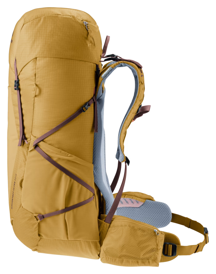 deuter aircontact ultra 50+5 savanna raisin s l