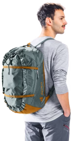 deuter gravity rope bag teal cinnamon