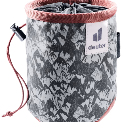 deuter gravity chalk bag i graphite mountain redwood