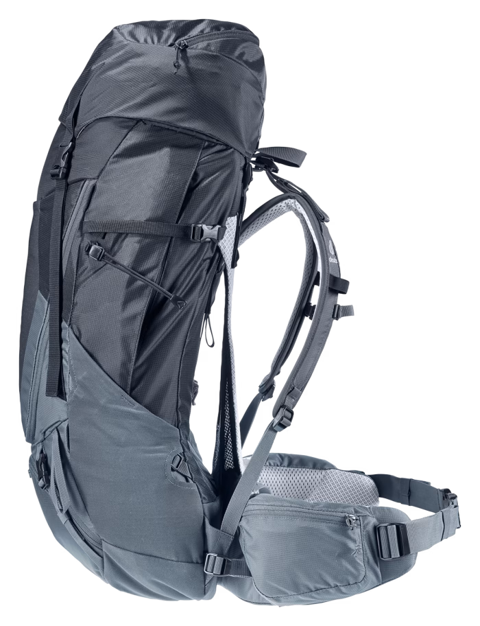 deuter futura air trek 45+10 sl black graphite s l