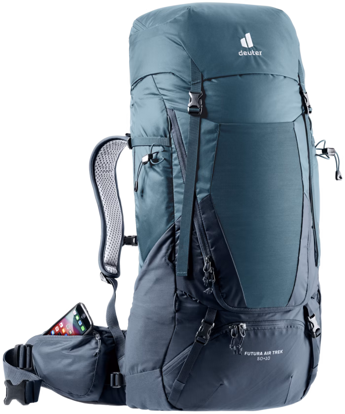 deuter futura air trek 50+10 atlantic ink s l