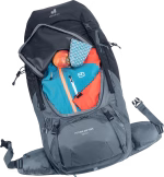 deuter futura air trek 50+10 black graphite s l
