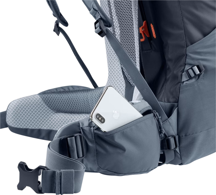 deuter futura air trek 60 + 10 black graphite s l