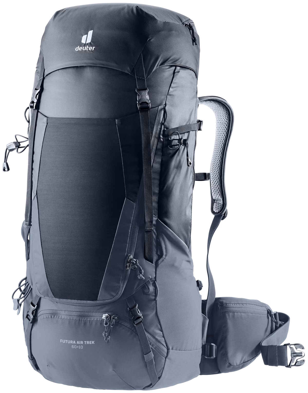 deuter futura air trek 60 + 10 black graphite s l deuter futura air trek 60 + 10 black graphite s l