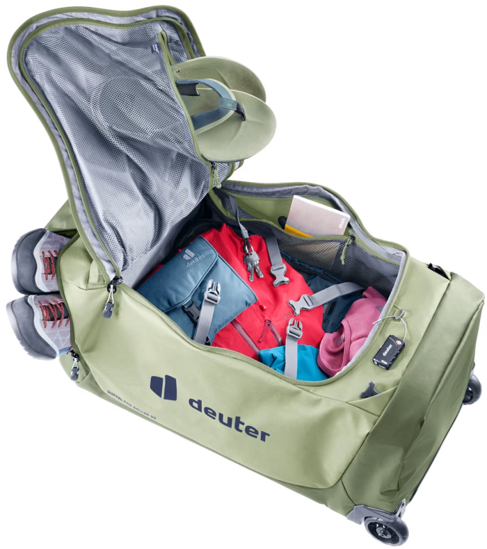 deuter duffel pro roller 90 mineral grove