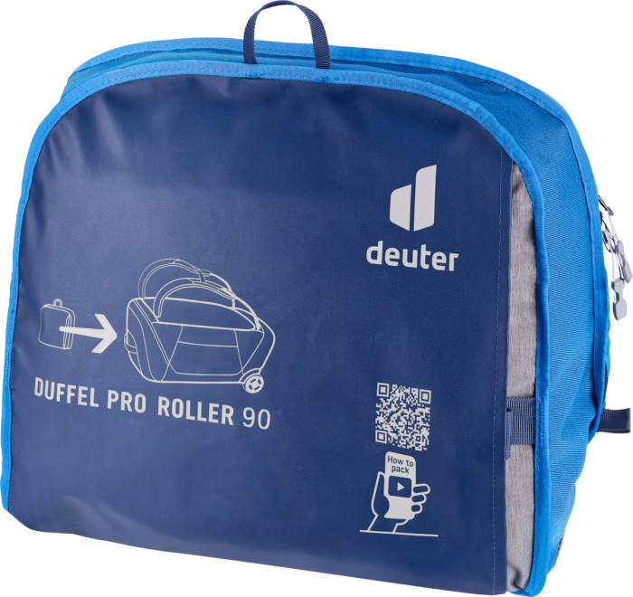 deuter duffel pro roller 90 neptune nightblue