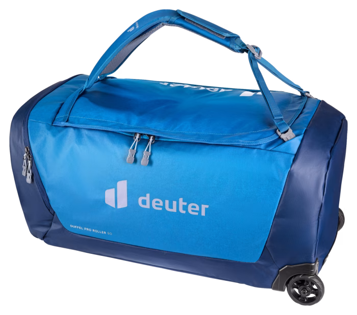deuter duffel pro roller 90 neptune nightblue