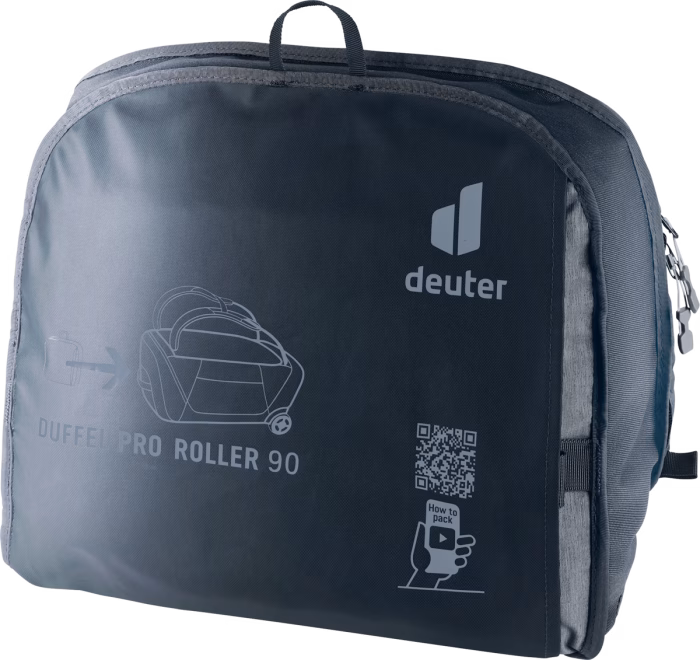 deuter duffel pro roller 90 black