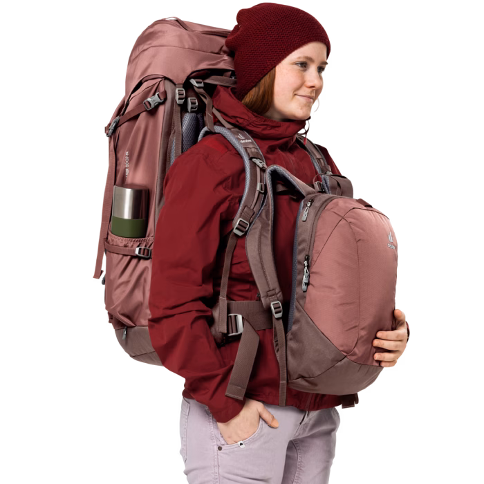 deuter voyager 60+10 sl caspia raisin s l