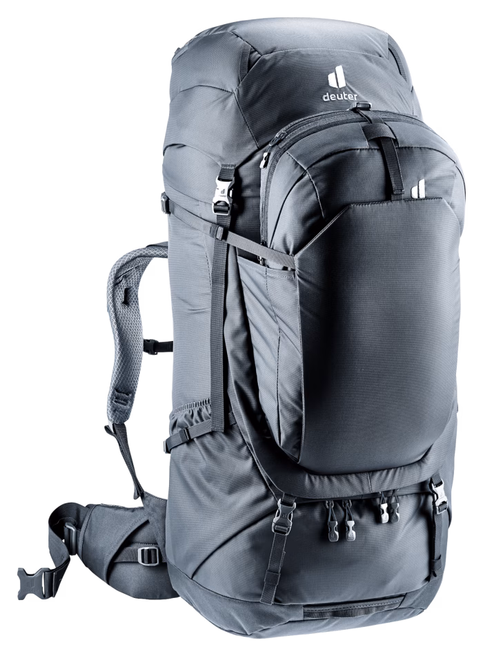 deuter voyager 60+10 sl black s l