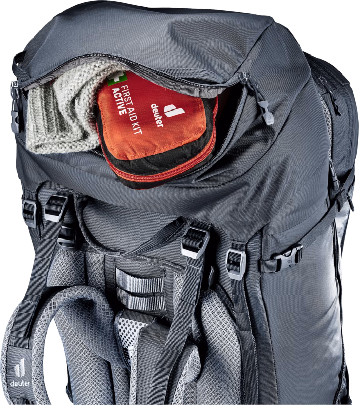 deuter voyager 60+10 sl black s l