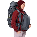 deuter voyager 60+10 sl black s l