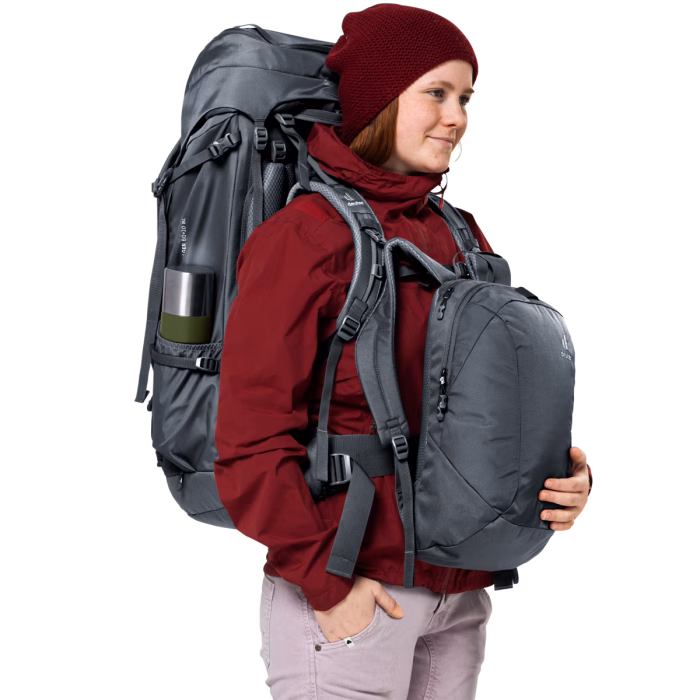 deuter voyager 60+10 sl black s l