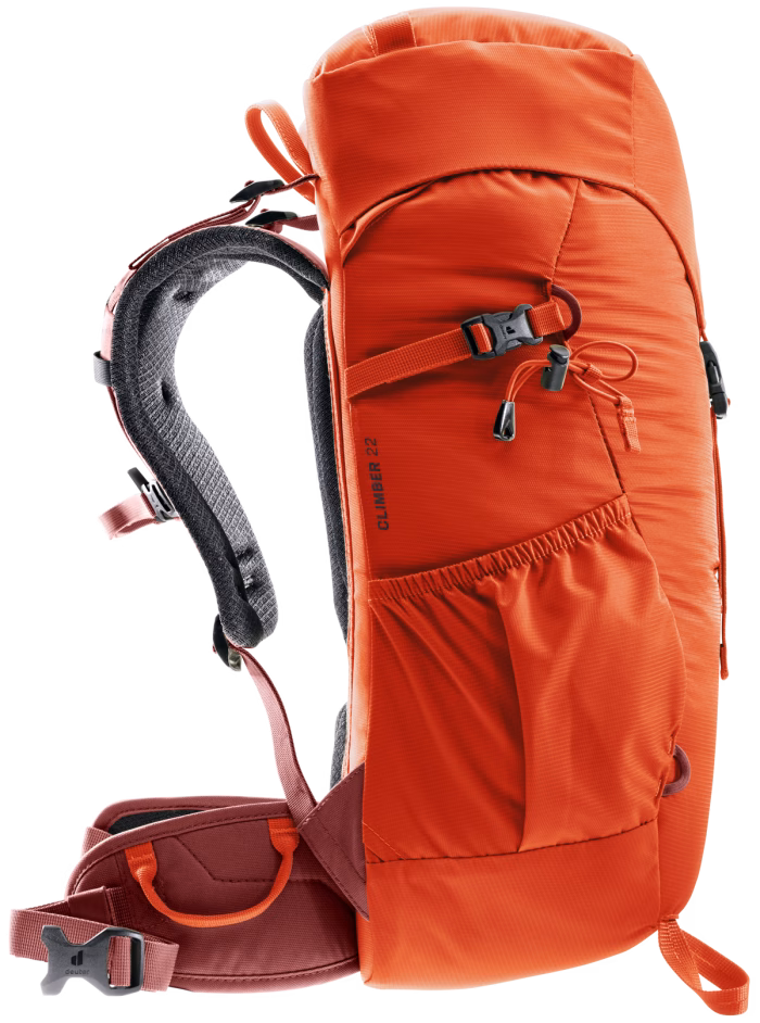 deuter climber 22 papaya redwood m