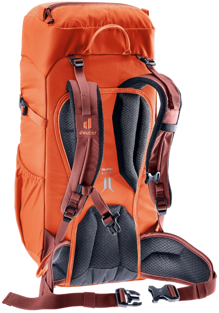 deuter climber 22 papaya redwood m