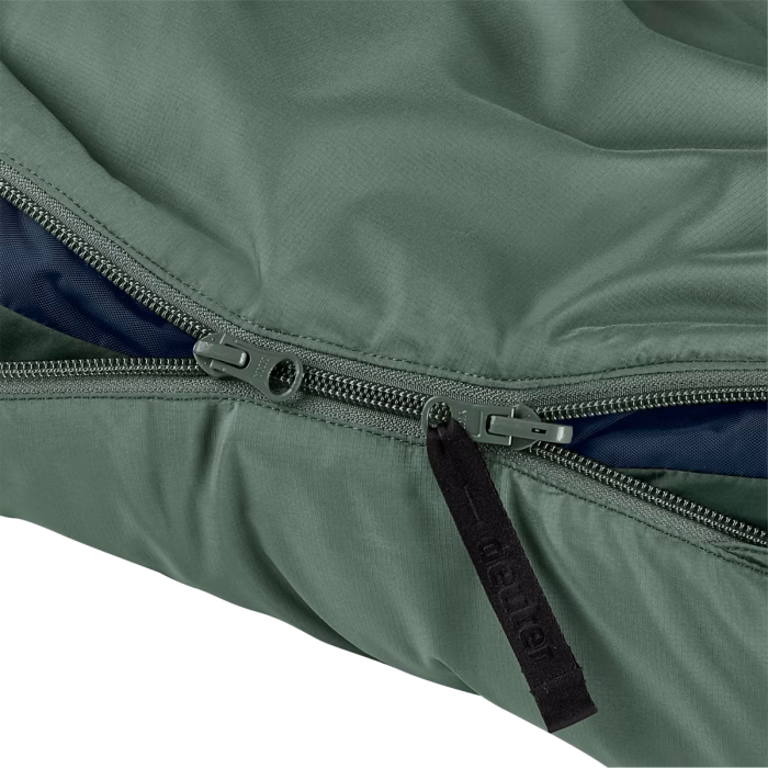 deuter orbit +5c/41f ivy ink zipper left