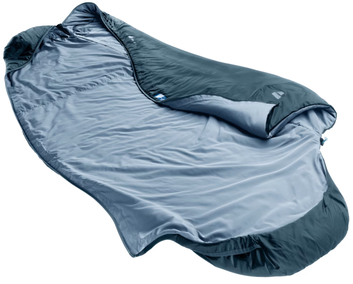 deuter dreamlite 10c/50f nautic breeze zipper left